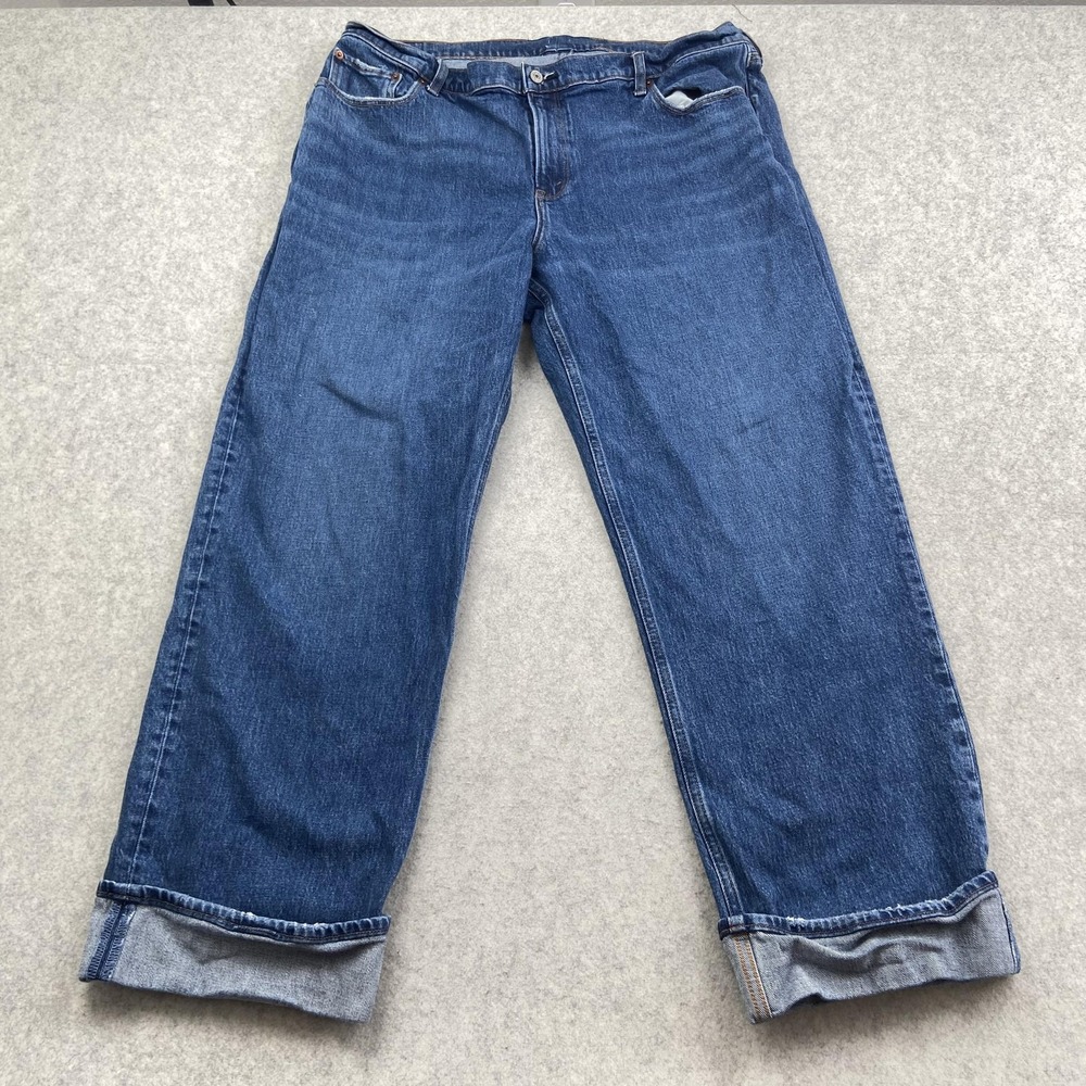 Abercrombie & Fitch Jeans Womens 34x30 (39x28) Blue Medium Wash Regular Straight